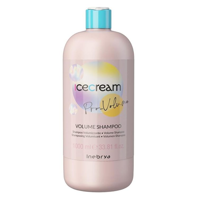Inebrya, Ice Cream Pro-Volume, szampon zwiększający objętość włosów, 1000 ml