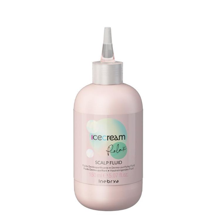Inebrya, Ice Cream Relax, peeling oczyszczający przed myciem głowy, 150 ml