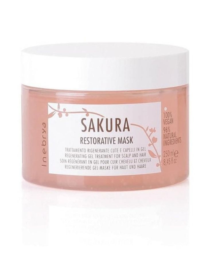 Inebrya, Sakura Restorative Mask, wzmacniająca maska do włosów, 250 ml