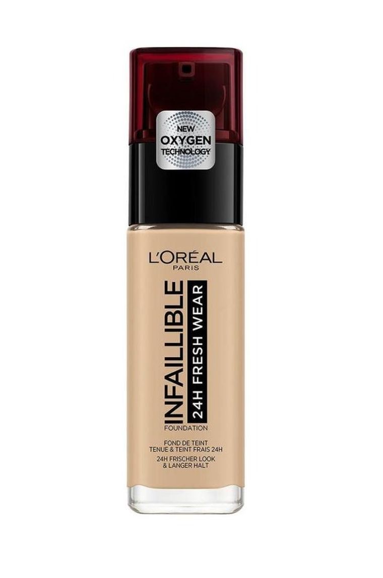 Infaillible, 24H Fresh Wear Foundation, długotrwały podkład do twarzy, 300 Amber, 30 ml