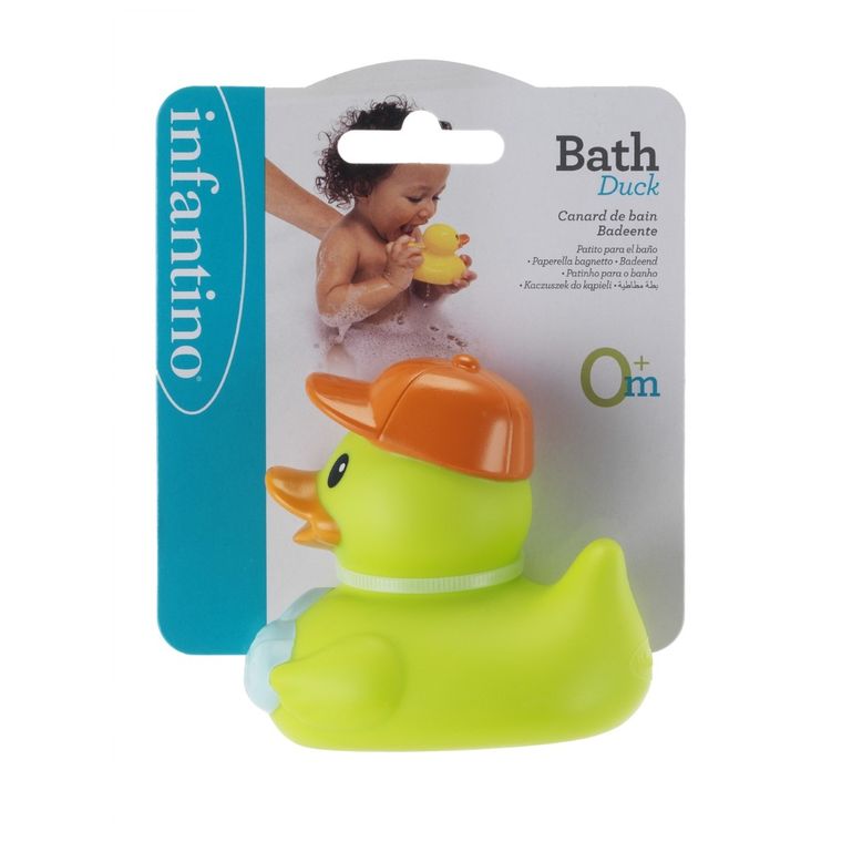 Infantino, kaczka kąpielowa z rybką, zabawka do kąpieli