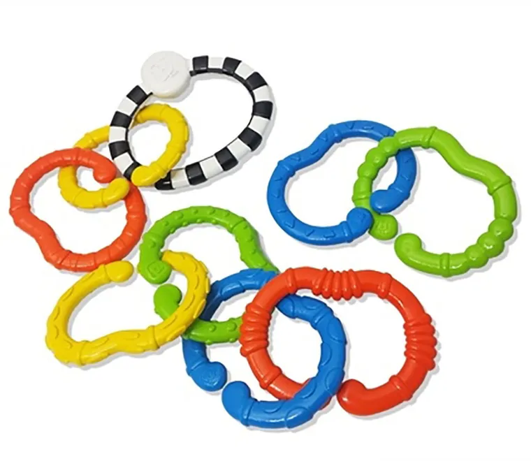 Infantino, łańcuch, gryzak, 9 elementów