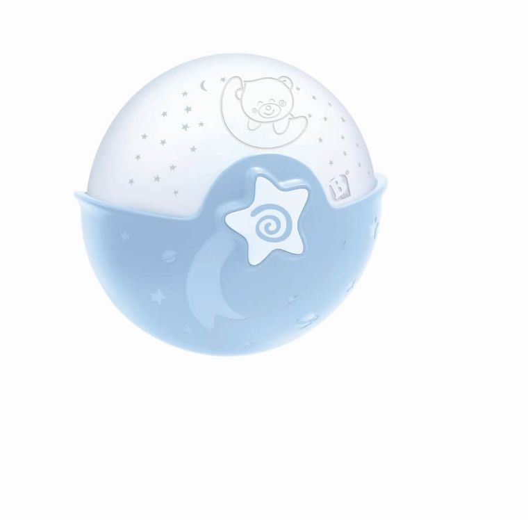 Infantino, projektor 2w1, niebieski