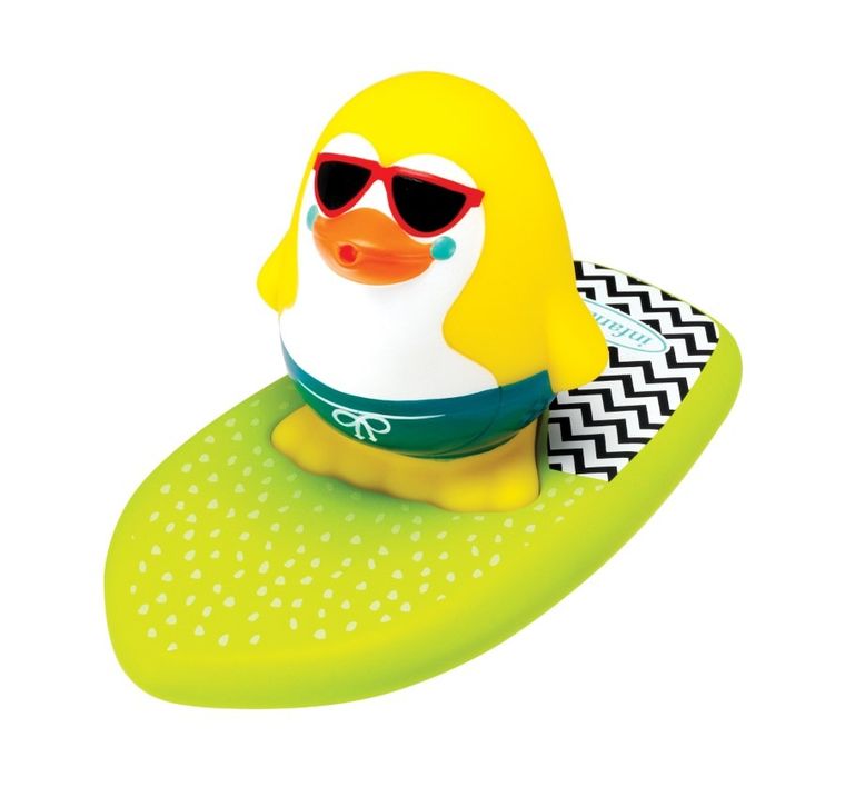 Infantino, psikawka na wodę, pingwin, surfer