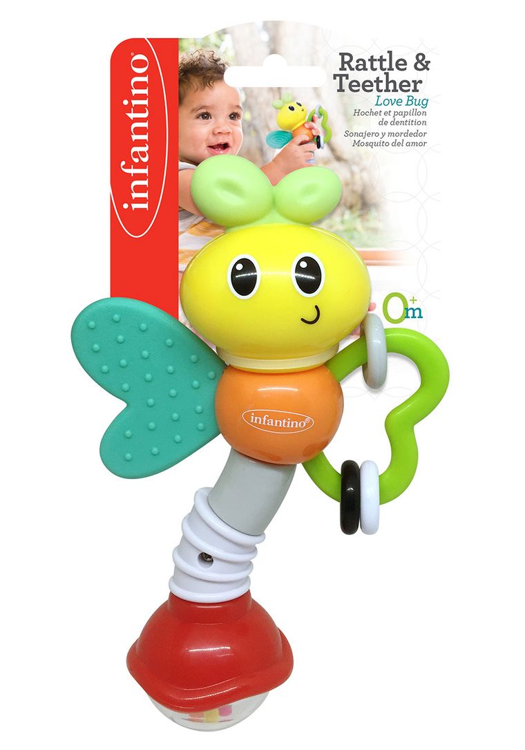 Infantino, ważka, gryzak, grzechotka