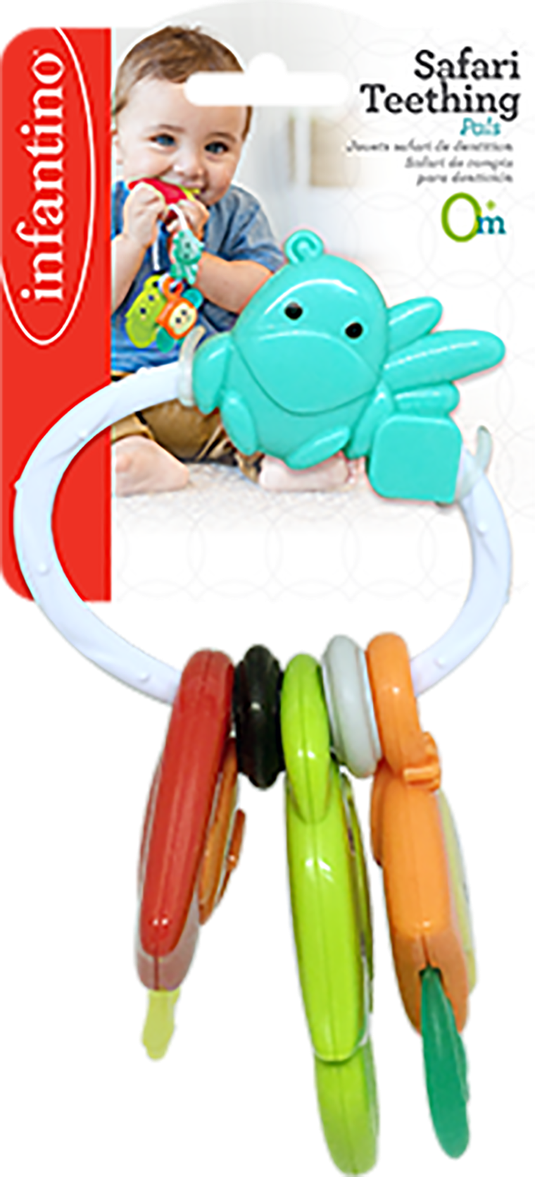 Infantino, zwierzątka, safari, gryzaczek