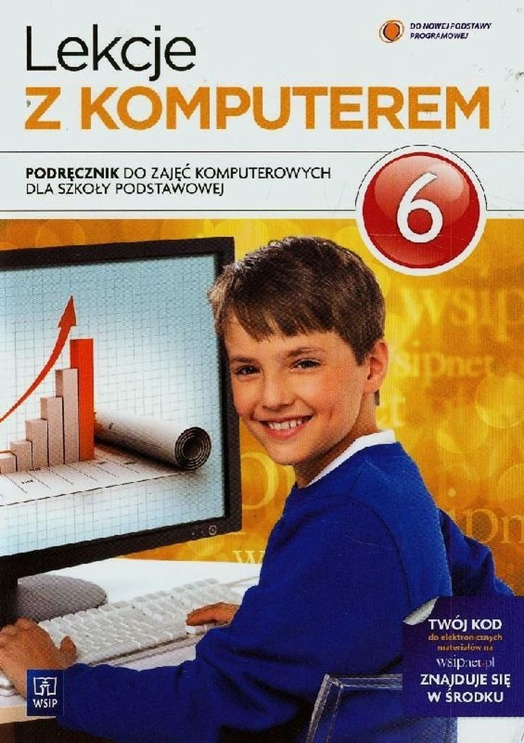Informatyka, Lekcje z komputerem, Podręcznik, Szkoła podstawowa klasa 6, WSiP