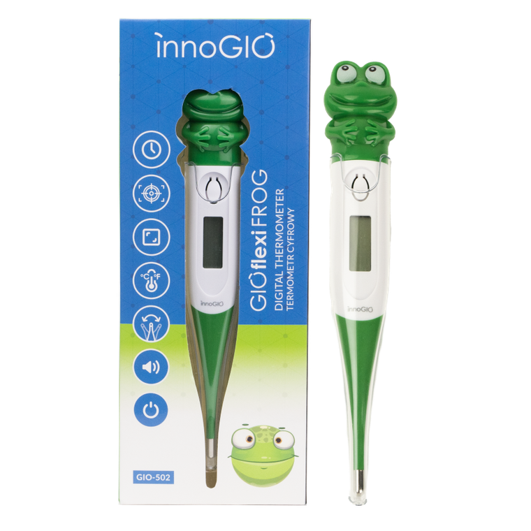 InnoGIO, GIOflexi, termometr cyfrowy, Frog