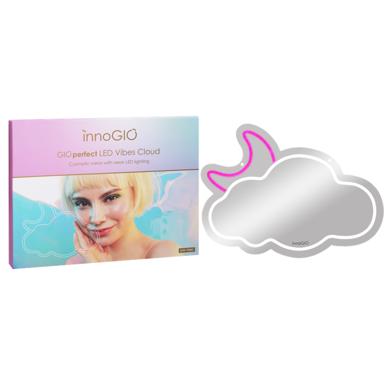 InnoGIO, GIOperfect LED Vibes Cloud, lusterko kosmetyczne
