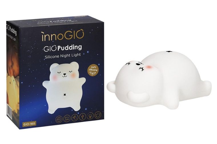 InnoGIO, GIOPudding, silikonowa lampka nocna