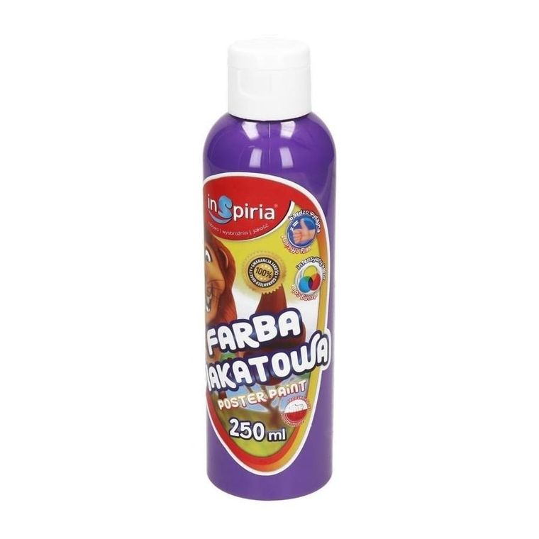 InSpiria, farba plakatowa, lawendowa, 250 ml