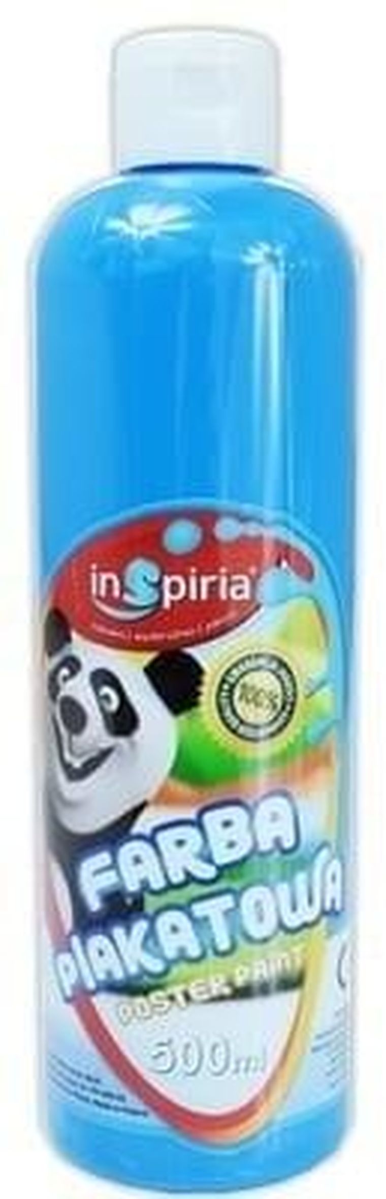 InSpiria, farba plakatowa, niebieska, 500 ml