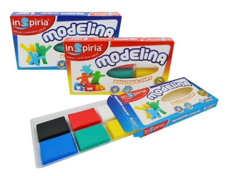 InSpiria, modelina, 6 kolorów