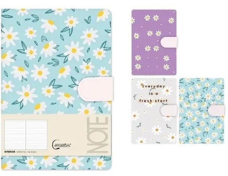 Instituto Cervantes, notatnik na magnes, A5, linia, 144 strony, 1 szt.