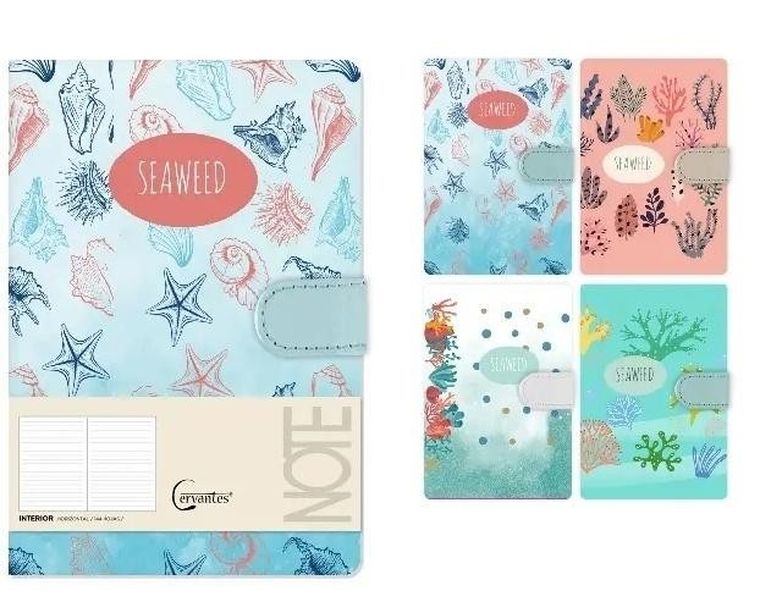 Instituto Cervantes, notatnik na magnes, A5, linia, 144 strony, 1 szt.