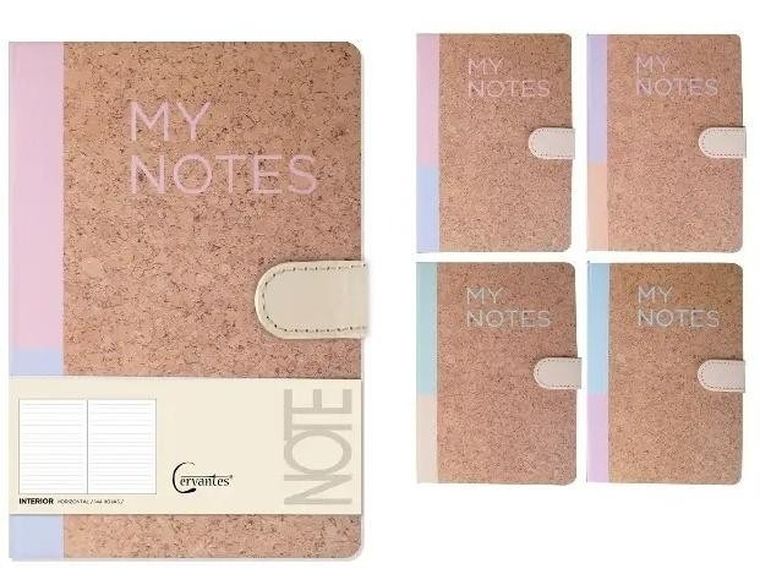 Instituto Cervantes, notatnik na magnes, A5, linia, 144 strony, 1 szt.