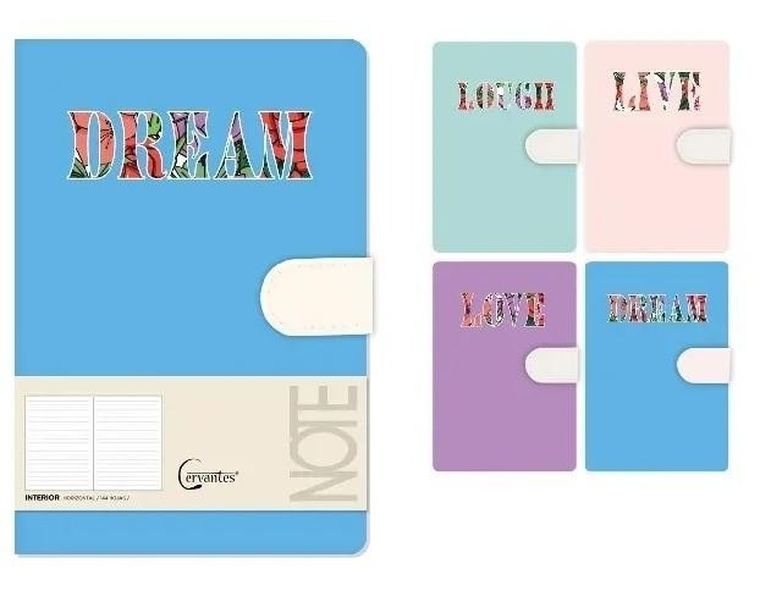 Instituto Cervantes, notatnik na magnes, A5, linia, 144 strony, 1 szt.