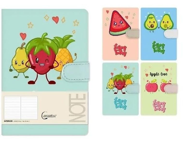 Instituto Cervantes, notatnik na magnes, A5, linia, 144 strony, 1 szt.