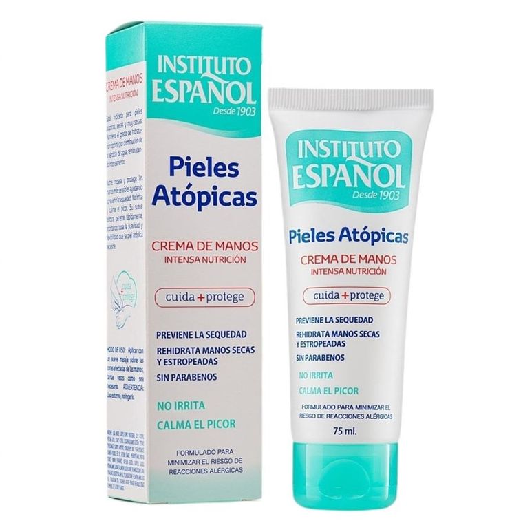 Instituto Espanol, Atopic, krem do rąk do skóry atopowej, 75 ml