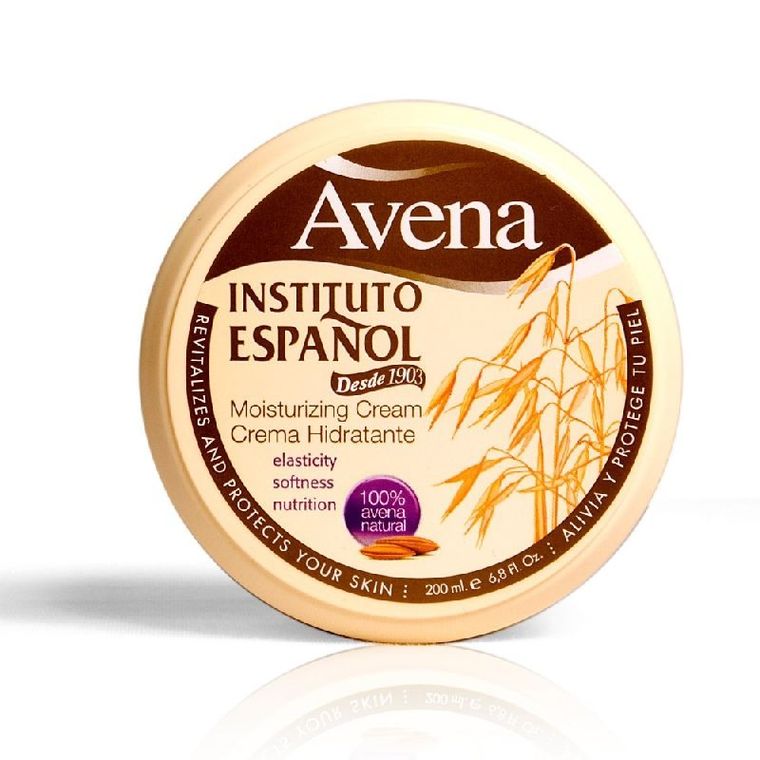 Instituto Espanol Avena, krem do ciała i rąk z wyciągiem z owsa, 400 ml