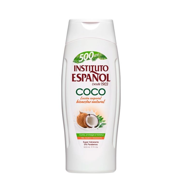 Instituto Espanol, Coco, kokosowy balsam do ciała nawilżający, 500 ml