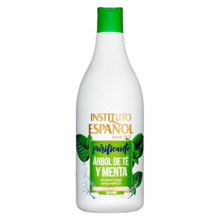 Instituto Espanol, Purifying, szampon do włosów, Herbata & Mięta, 750 ml