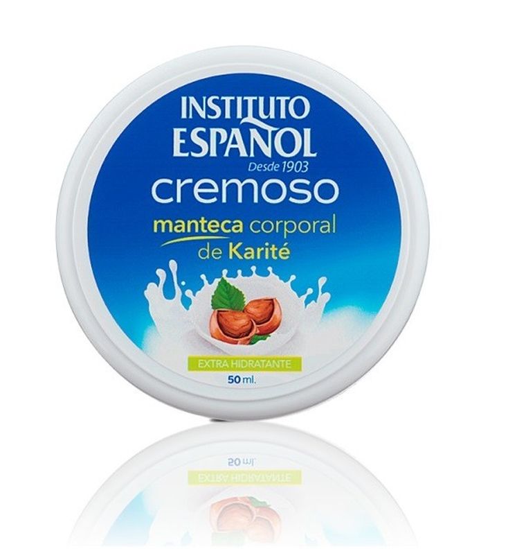 Instituto Espanol, Shea Butter, nawilżający krem do ciała i rąk z masłem shea, 50 ml