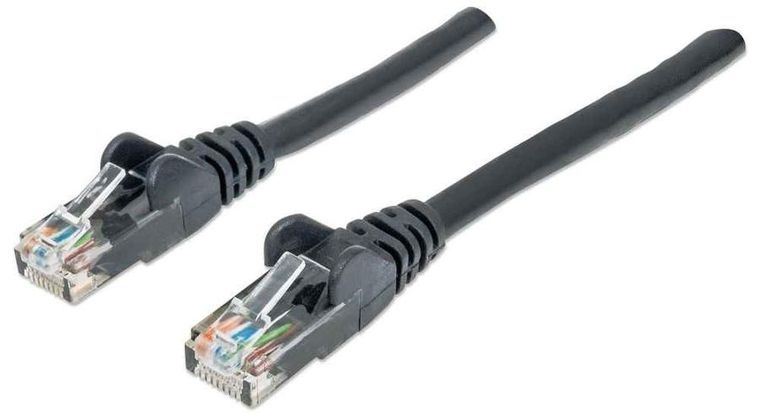 Intellinet, patchcord, kat. 6, UTP, 3m, czarny