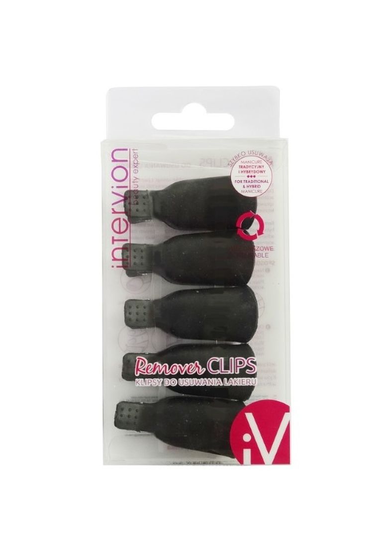 Inter Vion, Remover Clips, klipsy do zdejmowania lakieru, 5 szt.