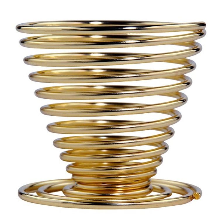 Inter Vion, stojak na gąbeczkę do makijażu, złoty