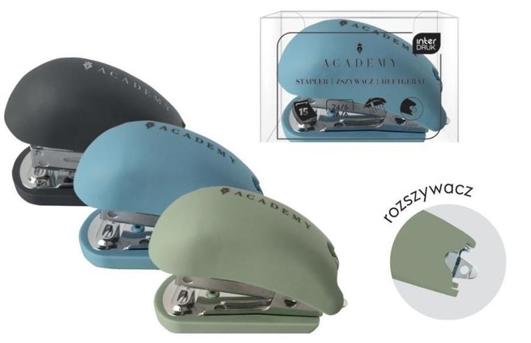 Interdruk, Academy, zszywacz mini, 1 szt.