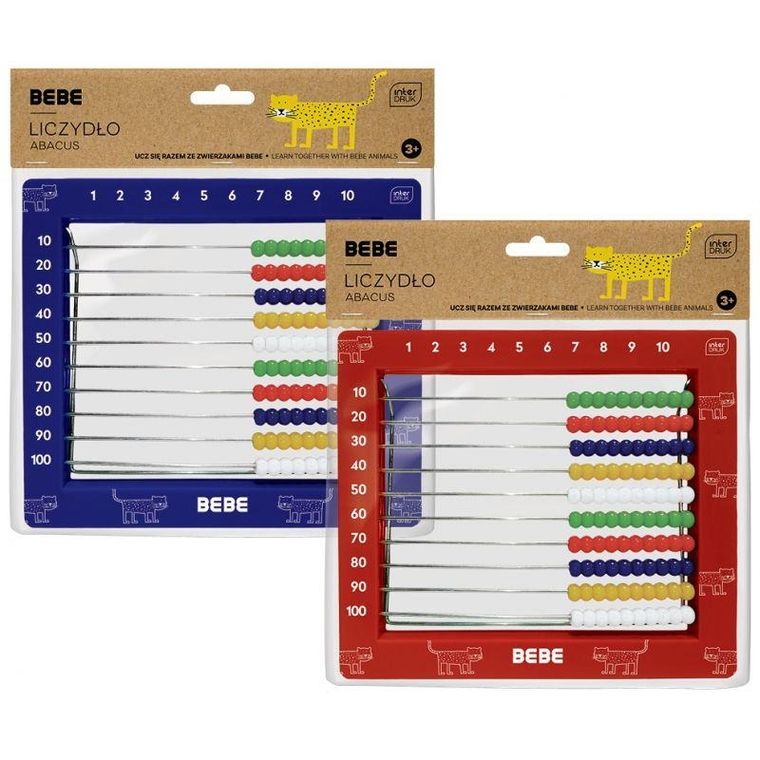 Interdruk, BB Kids, liczydło plastikowe z podstawką