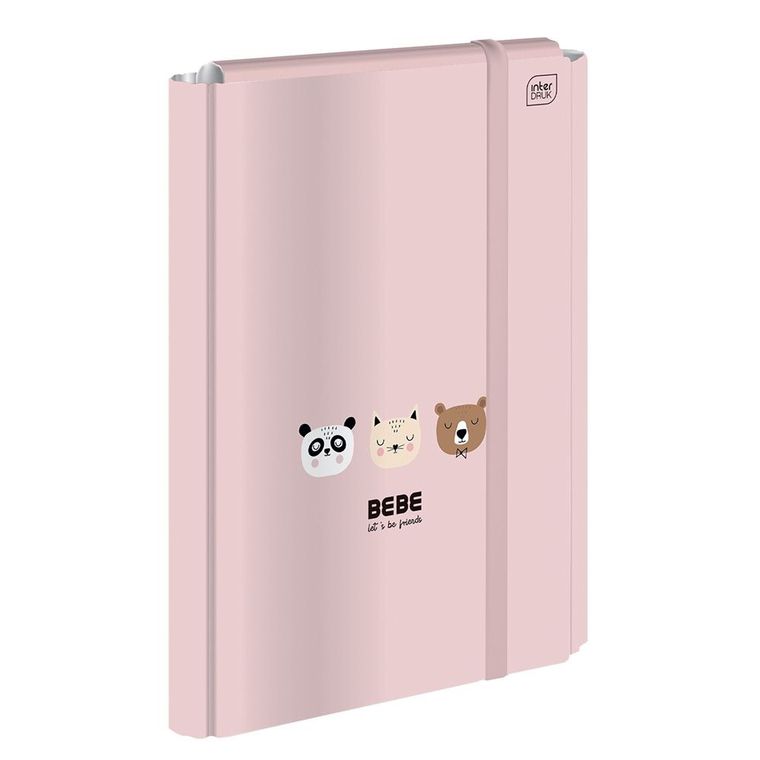 Interdruk, Bebe Kids, teczka z gumką A4+, girls
