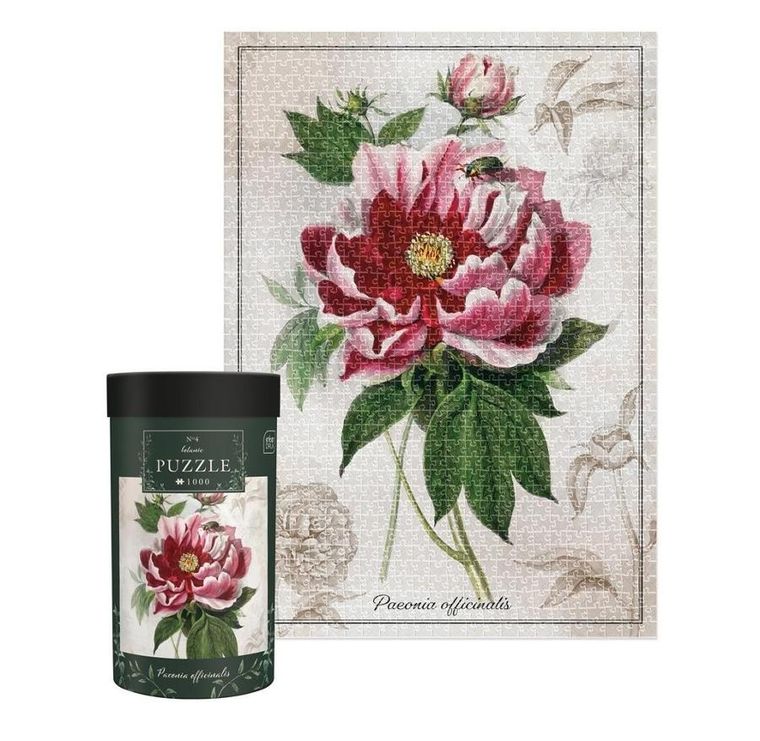 Interdruk, Botanic, Peony, puzzle, 1000 elementów