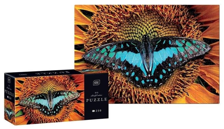 Interdruk, Colourful Nature, Butterfly, puzzle, 250 elementów