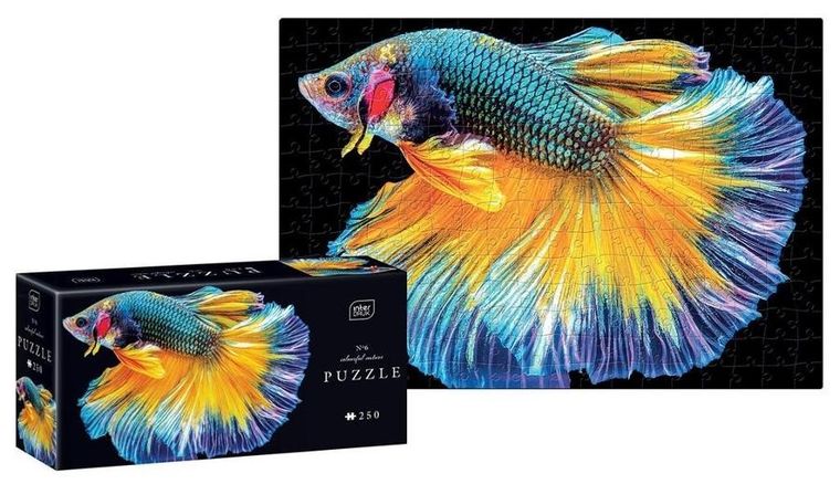 Interdruk, Colourful Nature, Fish, puzzle, 250 elementów