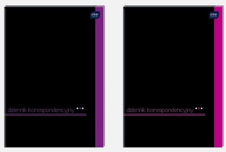 Interdruk, dziennik korespondencyjny A4, 288 kartek, 70g
