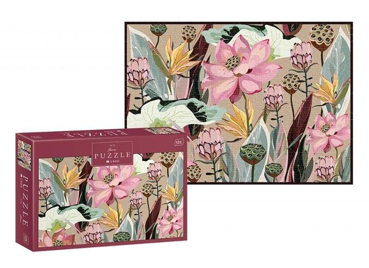 Interdruk, Flowers 2, puzzle, 1000 elementów