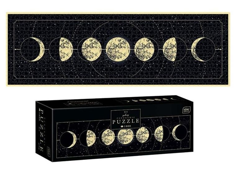 Interdruk, Galaxy 2, puzzle panorama, 1000 elementów