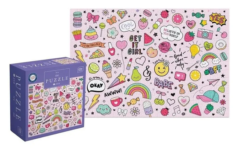 Interdruk, Kids, Icons, puzzle, 250 elementów