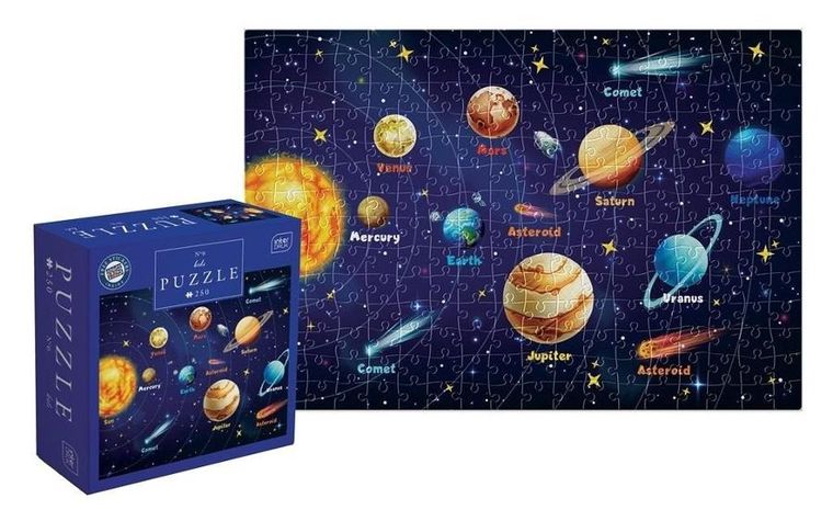Interdruk, Kids, Solar System, puzzle, 250 elementów