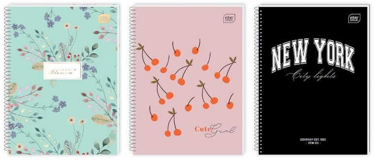 Interdruk, kołozeszyt A5, 50 kartek, kratka, 1 szt.