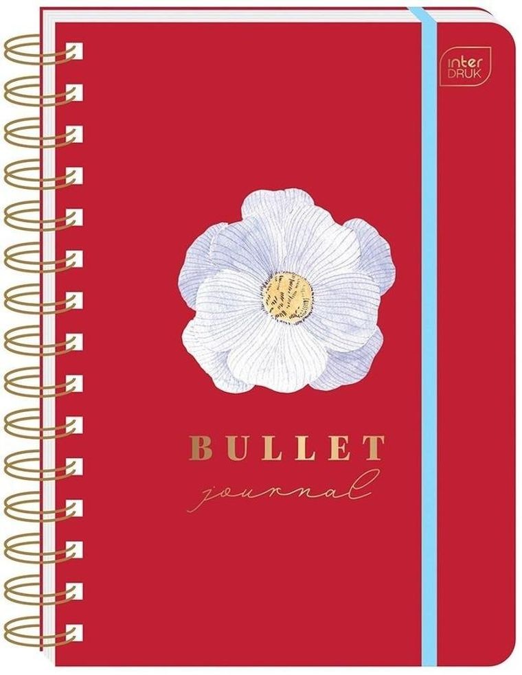 Interdruk, organizer A5/240K na spirali, Bujo Garden