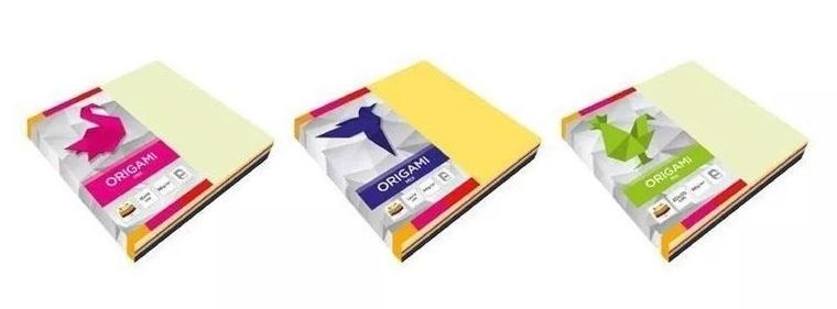 Interdruk, Origami, zestaw kreatywny, 10-10 cm