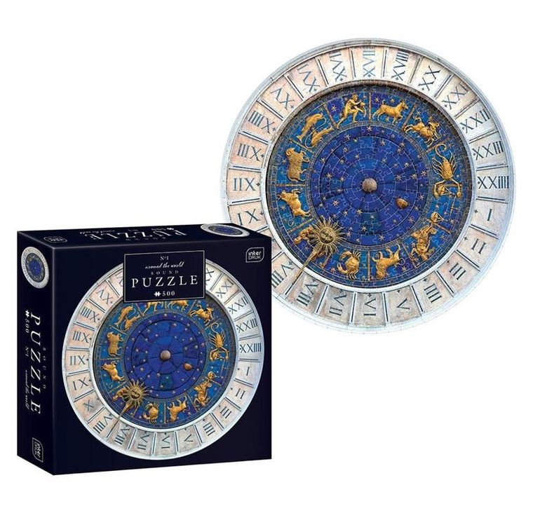 Interdruk, Round Around the World 1, puzzle, 500 elementów