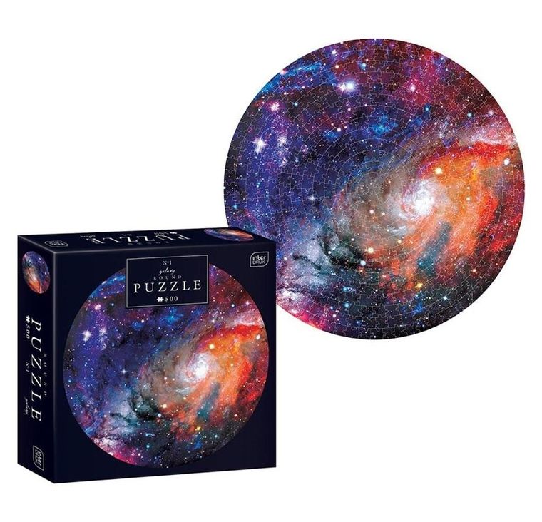Interdruk, Round, Galaxy, puzzle okrągłe, 500 elementów
