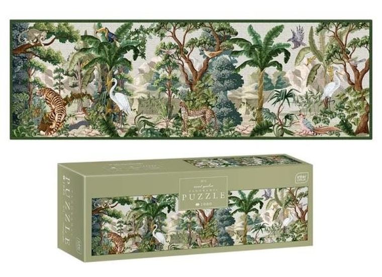 Interdruk, Secret Garden 1, puzzle panoramiczne, 1000 elementów