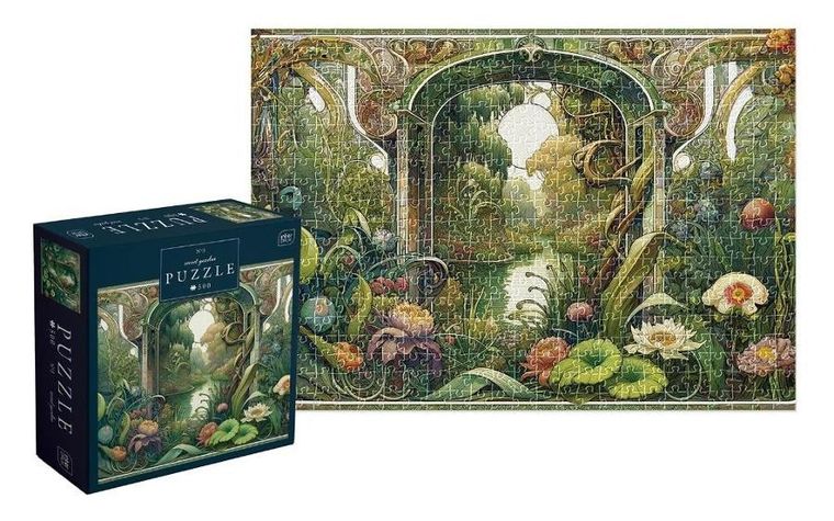 Interdruk, Secret Garden, puzzle, 500 elementów