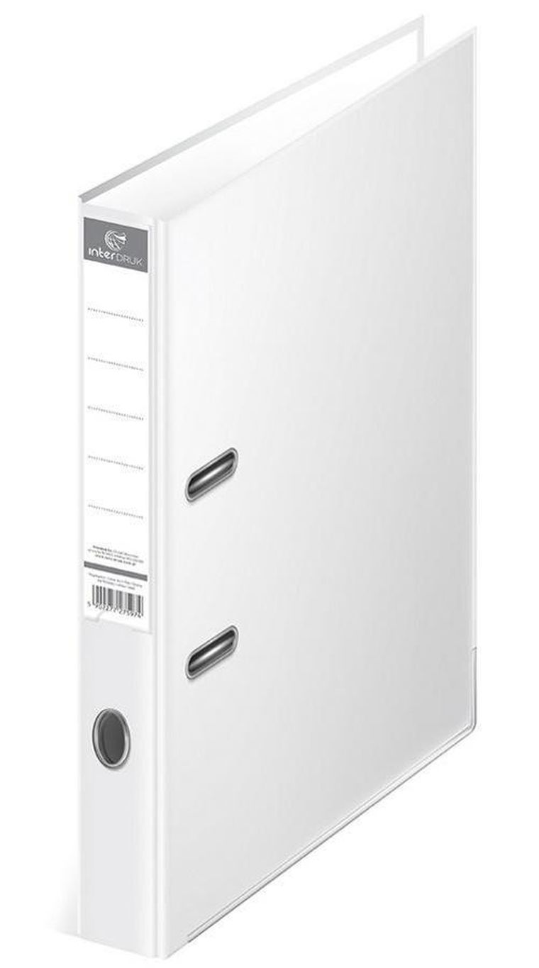 Interdruk, segregator A4/50K, biały