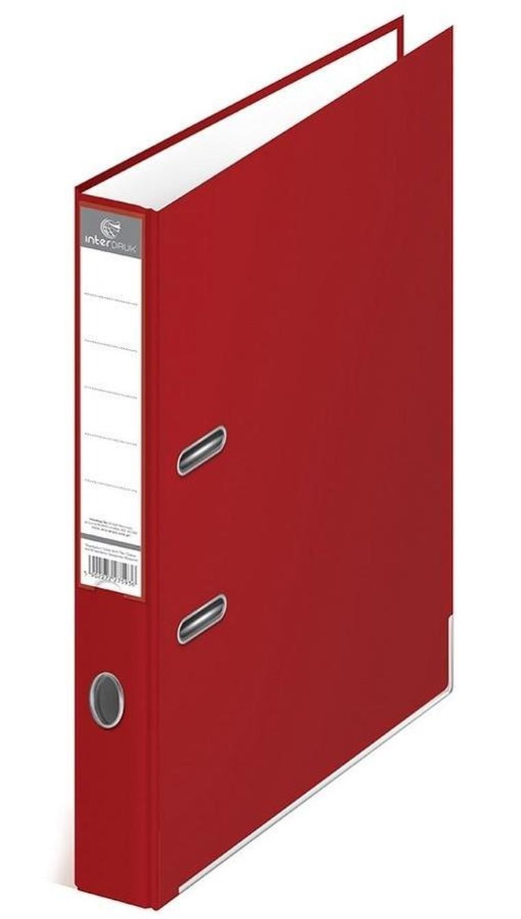 Interdruk, segregator A4/50K, bordowy